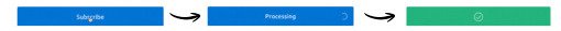 Figure 1 — Stripe's Pay button: idle → processing → confirmed.